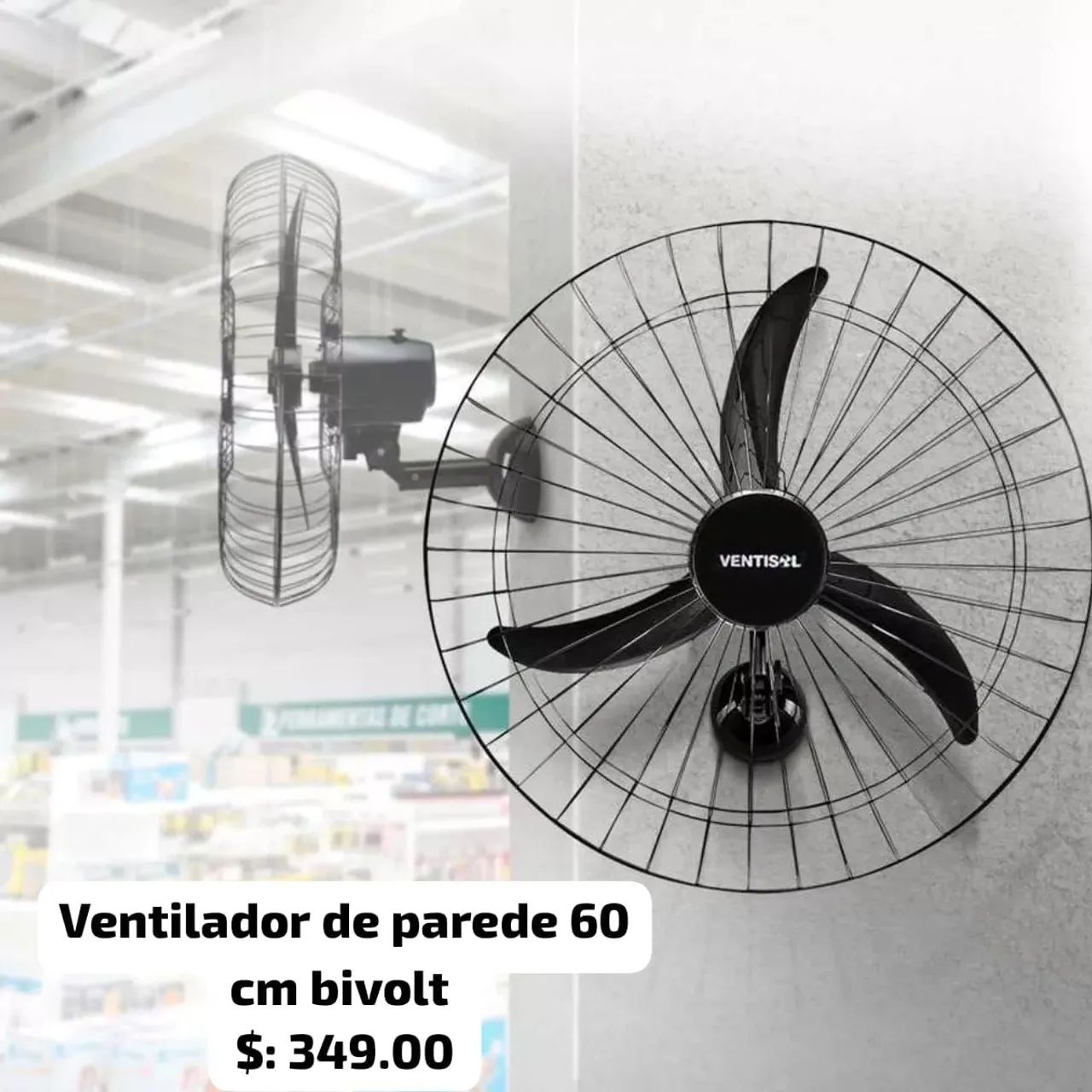 Ventiladores novos de mesa ,de pé e de teto, com controle e de parede. Várias marcas! - Foto 4