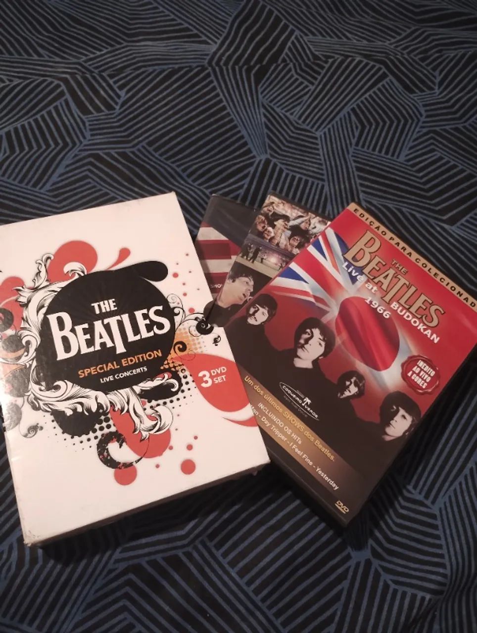 Coleção Beatles Live Concerts 3 discos
