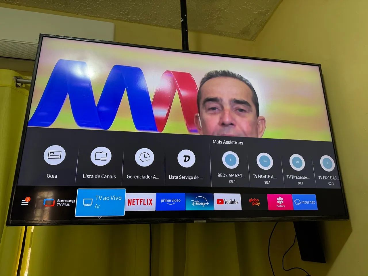 TV Samsung 55 polegadas 4K UHD - Foto 4