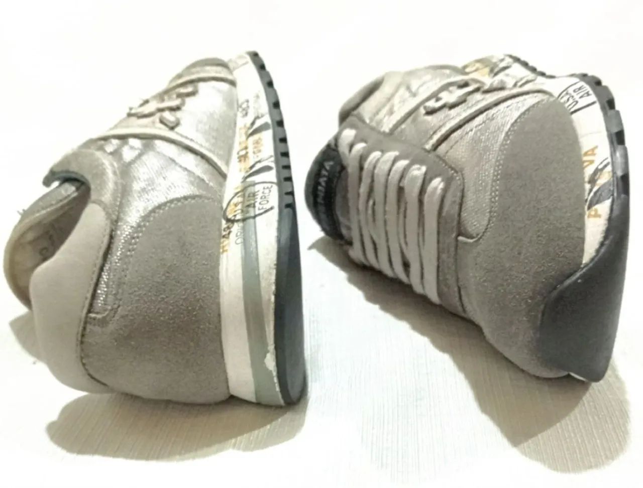 Tênis premiatra Prateado Original - Foto 2