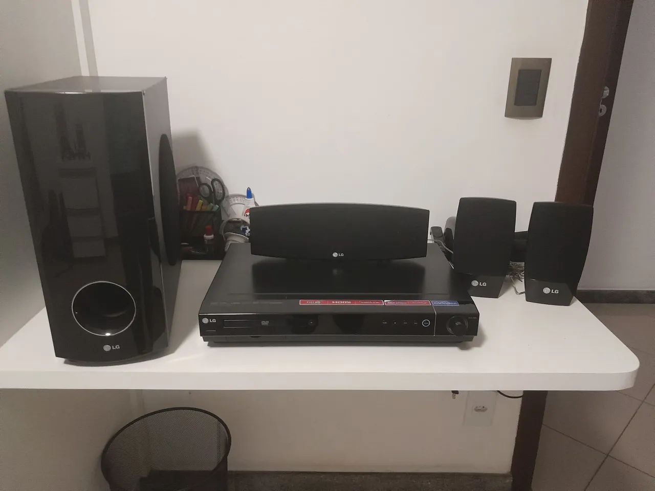DVD Player LG (com caixas de som) - Foto 4