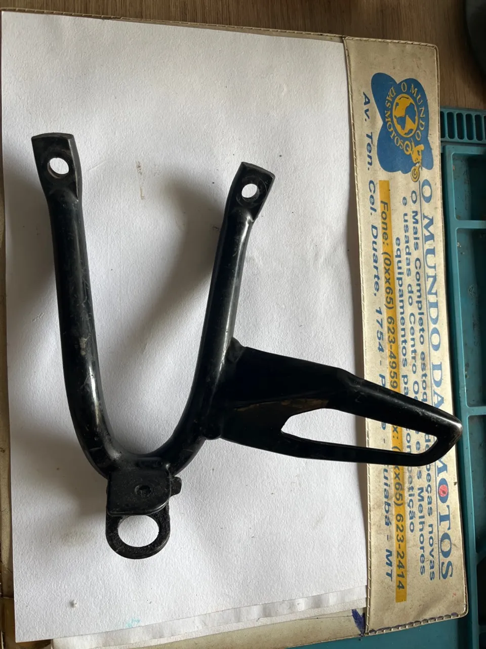 Suporte pedaleira esquerda xt660 Yamaha