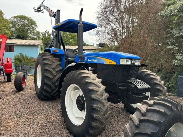 TRATOR NEW HOLLAND, MODELO 7630, ANO 2018