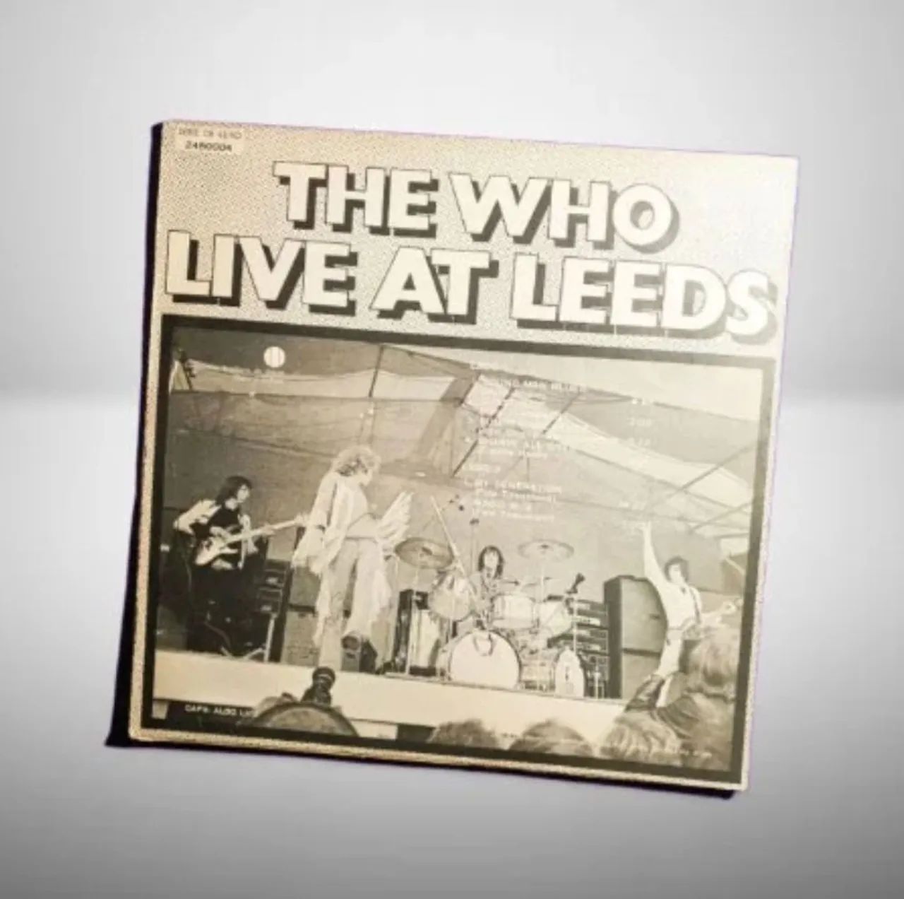 Disco de vinil The Who - Live At Leeds primeira prensagem