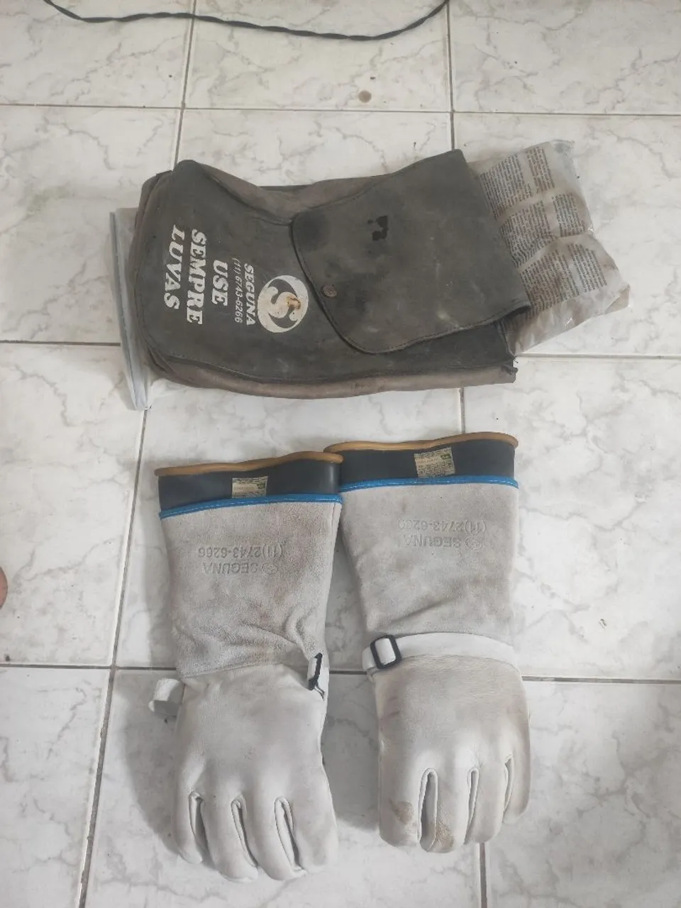 Luvas de alta tenção e luvas de proteção SEGUNA
