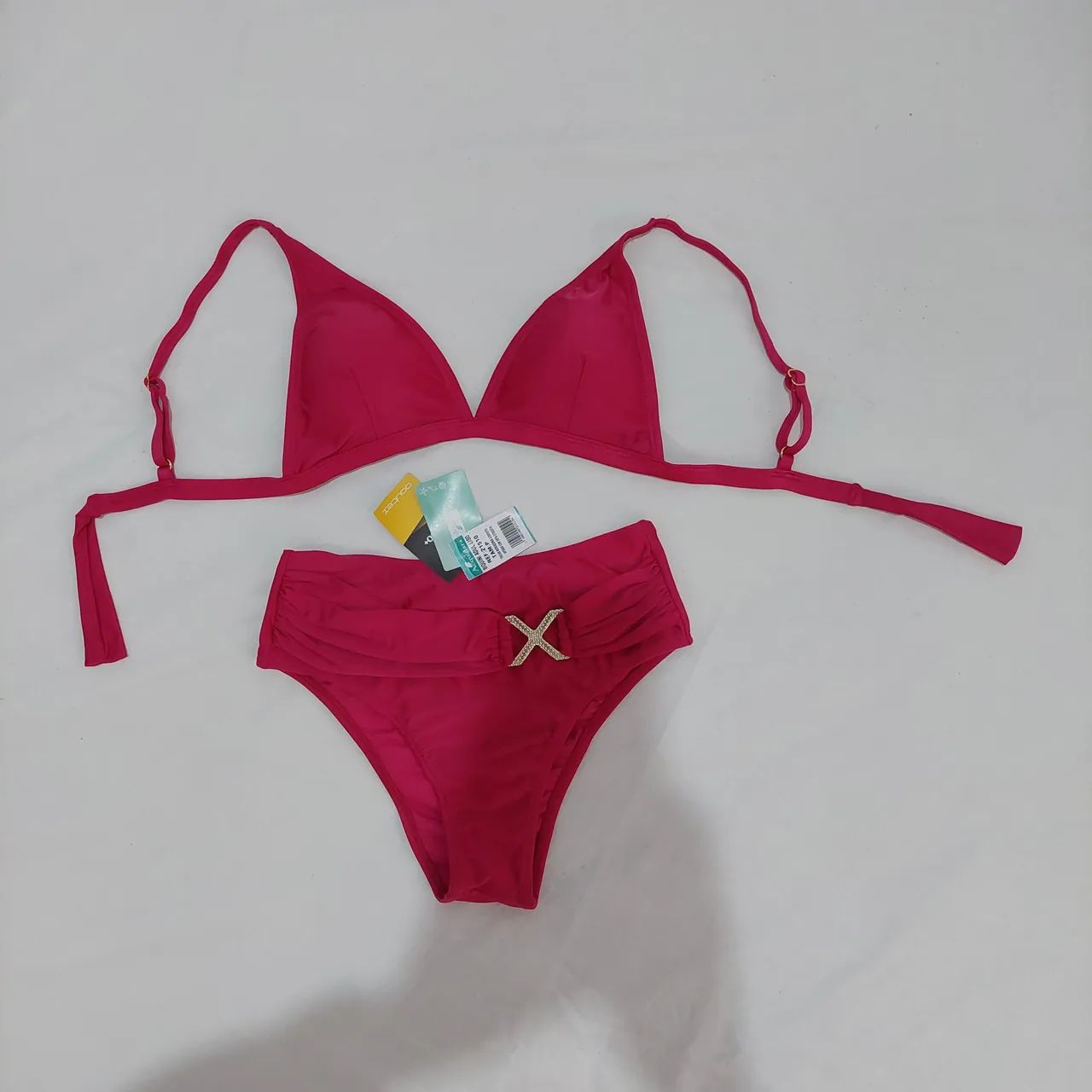 Biquínis Novos (verde e pink) P - Foto 2