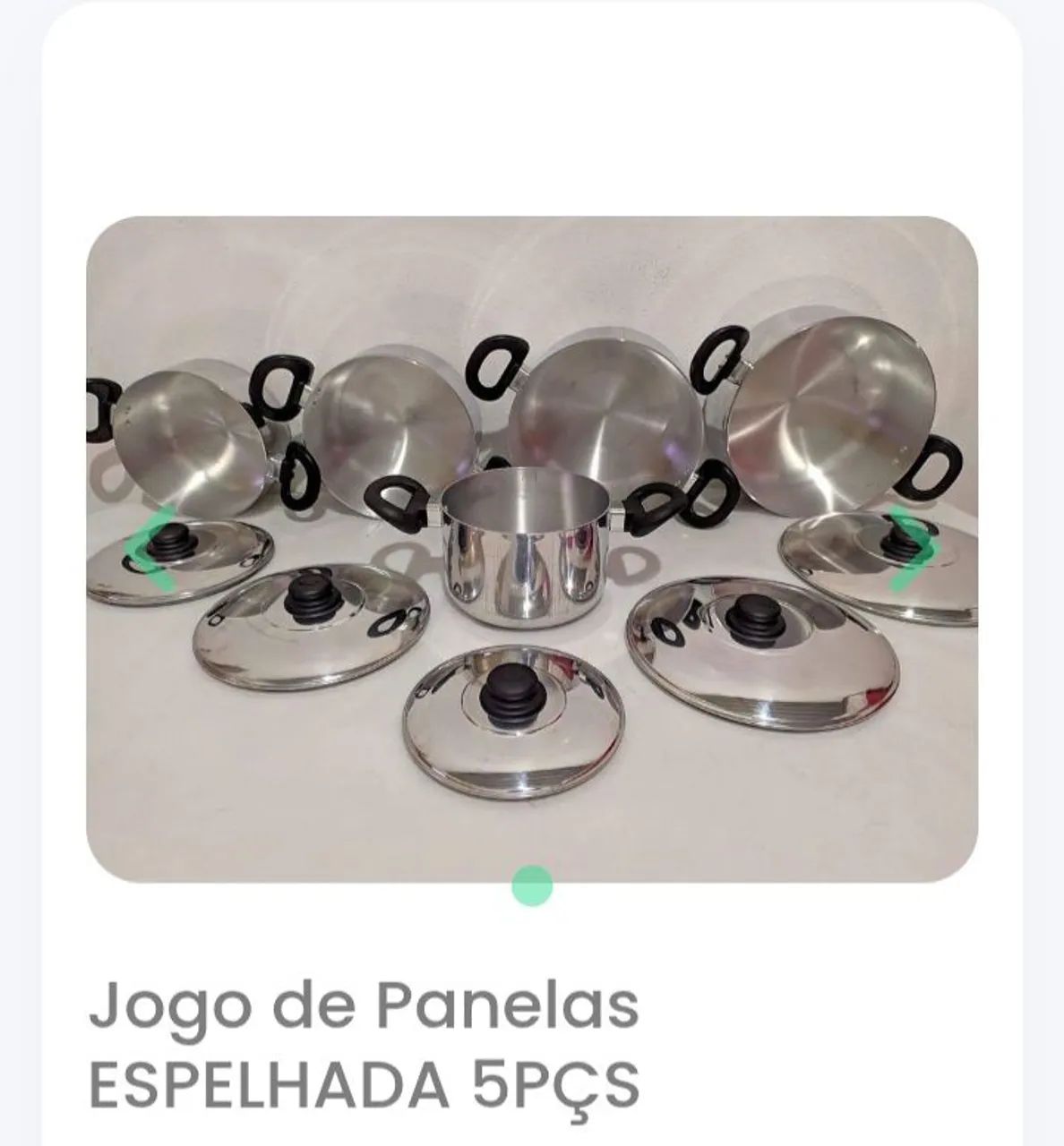 Jogo de Panelas Alumínio 5 peças - Foto 5