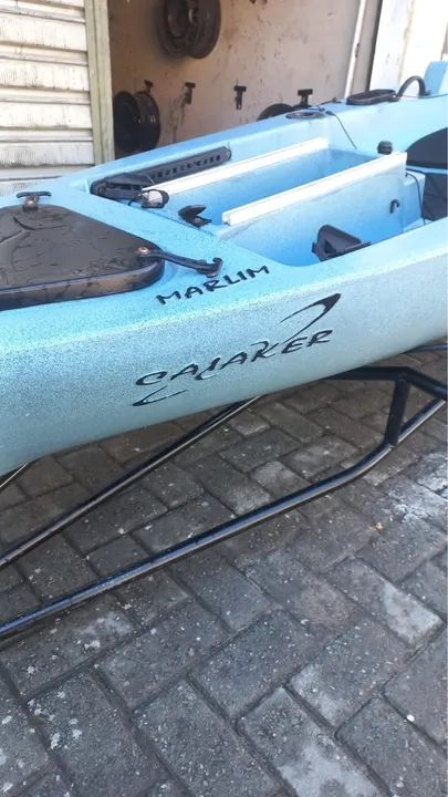 Caiaque marlim com pedal- Semi Novo - Foto 3