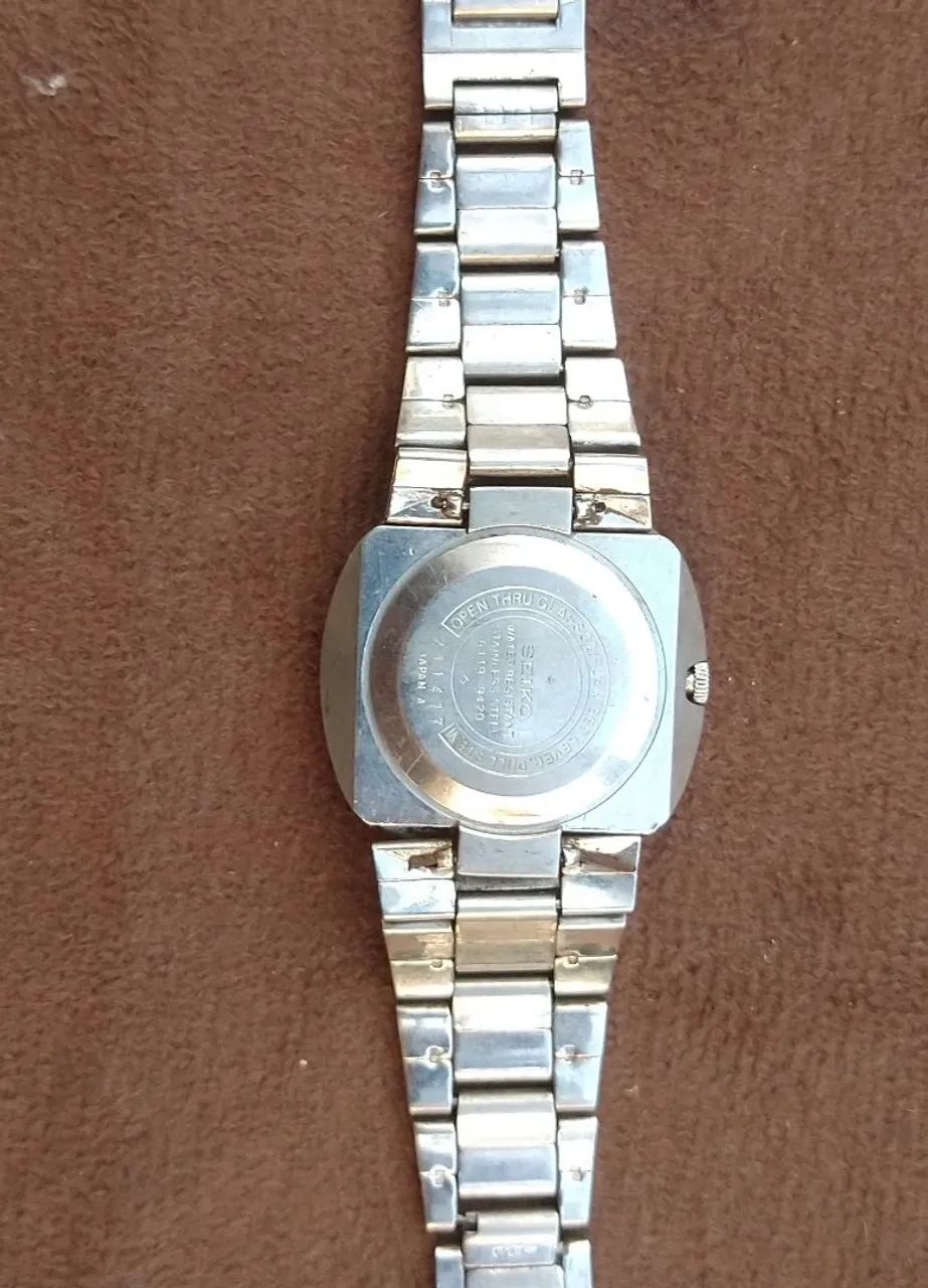 Relógio Seiko Diasonic ano 1974 - Foto 3