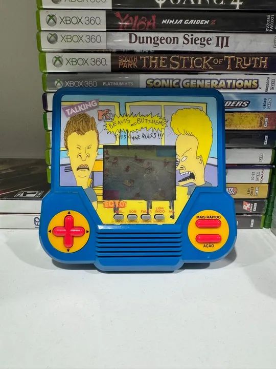 Mini Game Handheld TecToy Talking Bevis and Butt-head