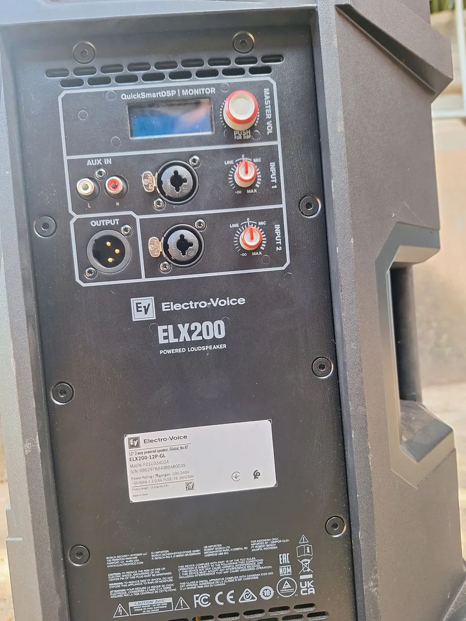 Caixa ativa elx 200 12p electrovoice  - Foto 3