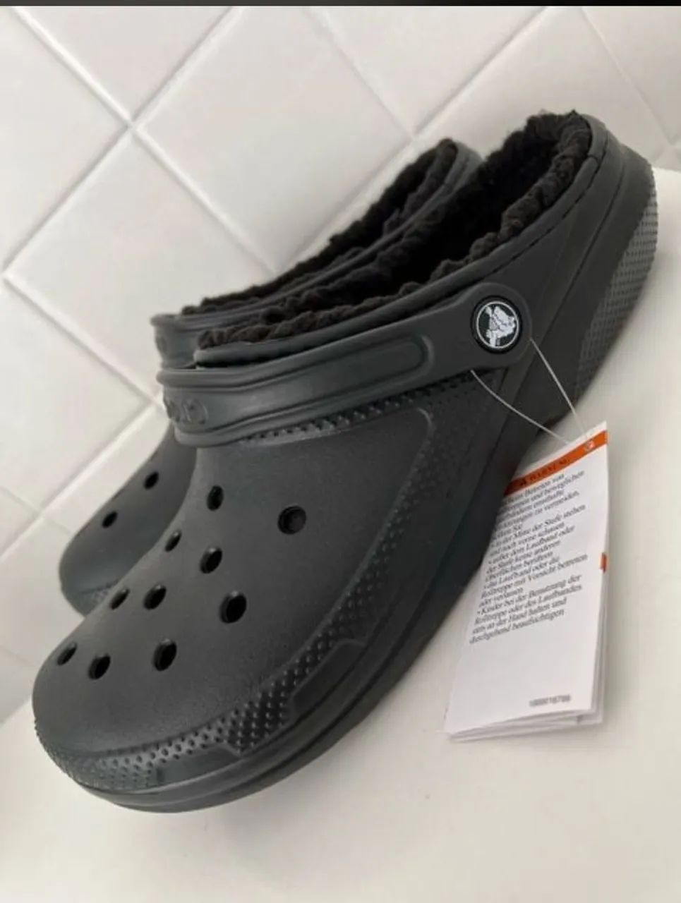 Crocs Preto c/forro interno