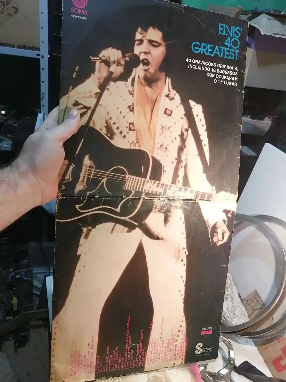 Disco de vinil Elvis, detalhes na descrição!