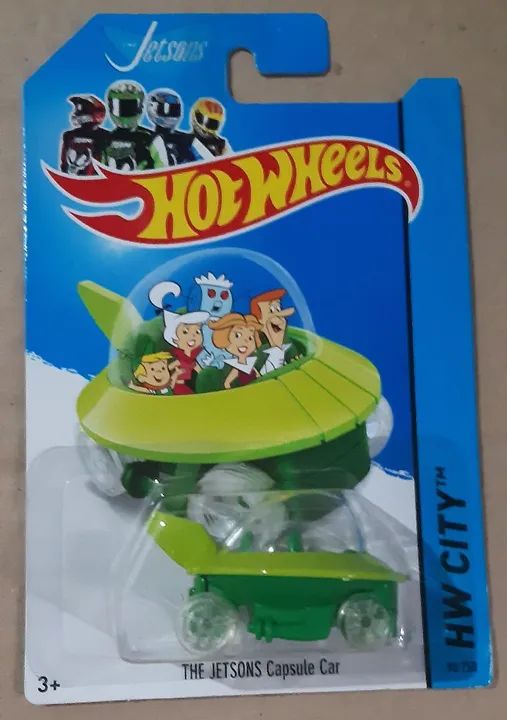 Carrinho Hot Wheels The Jetsons Capsule Car
