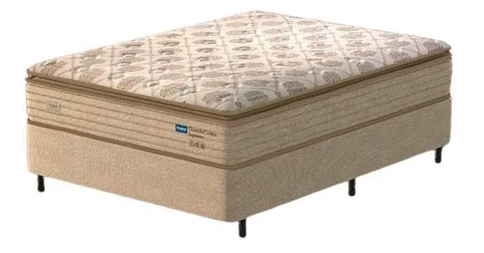 Cama Box Colchão Molas Ensacadas Supremo 1,38x1,88x0,30 - Probel