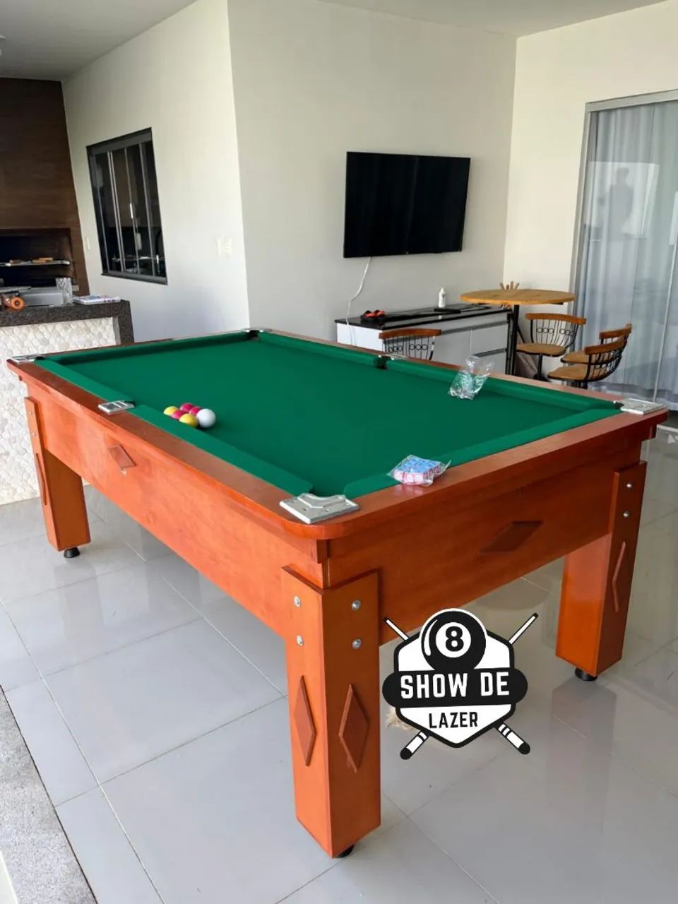 Sinuca Para Comercio Em 12 X R$ 254,90 - Foto 4