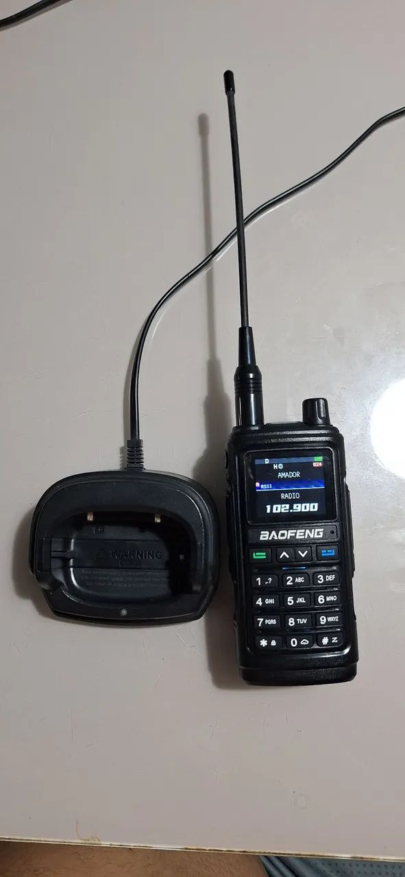 Rádio amador Baofeng UV 17 pro GPS - Foto 3