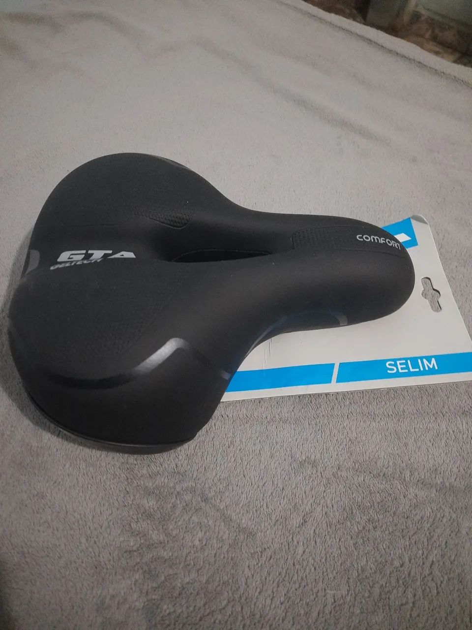 Selim de Bicicleta GTA Comfort com carrinho novo lacrado