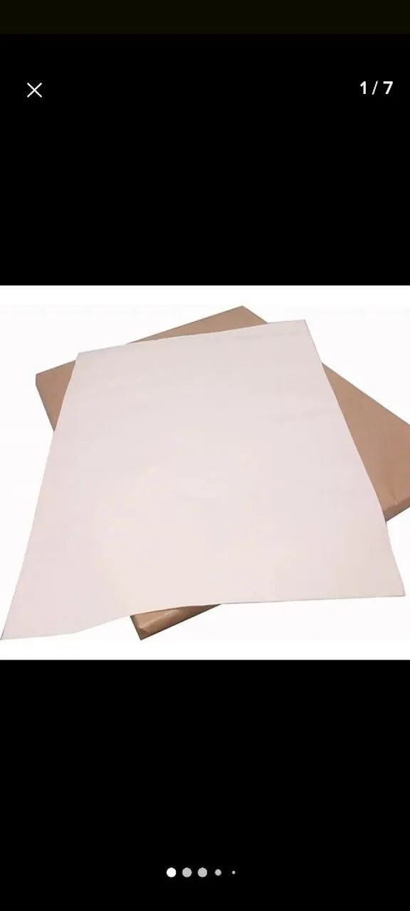 Papel Manteiga 50x70 - 9 pacotes com 100un - Foto 2