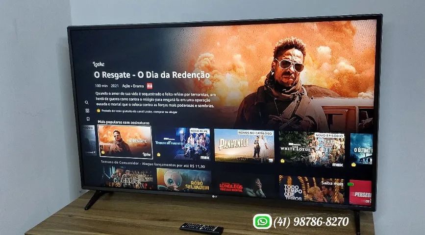Tv Smart Lg 55 pol /Full HD/ LJ5550- Favor leia o anúncio. - Foto 2