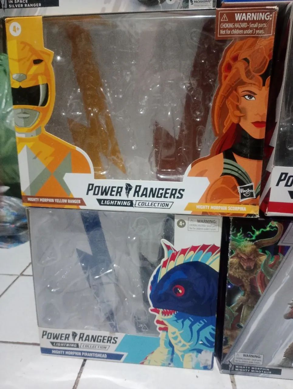 Lote de 9 Caixas Power Rangers Lightning Collection - Foto 3