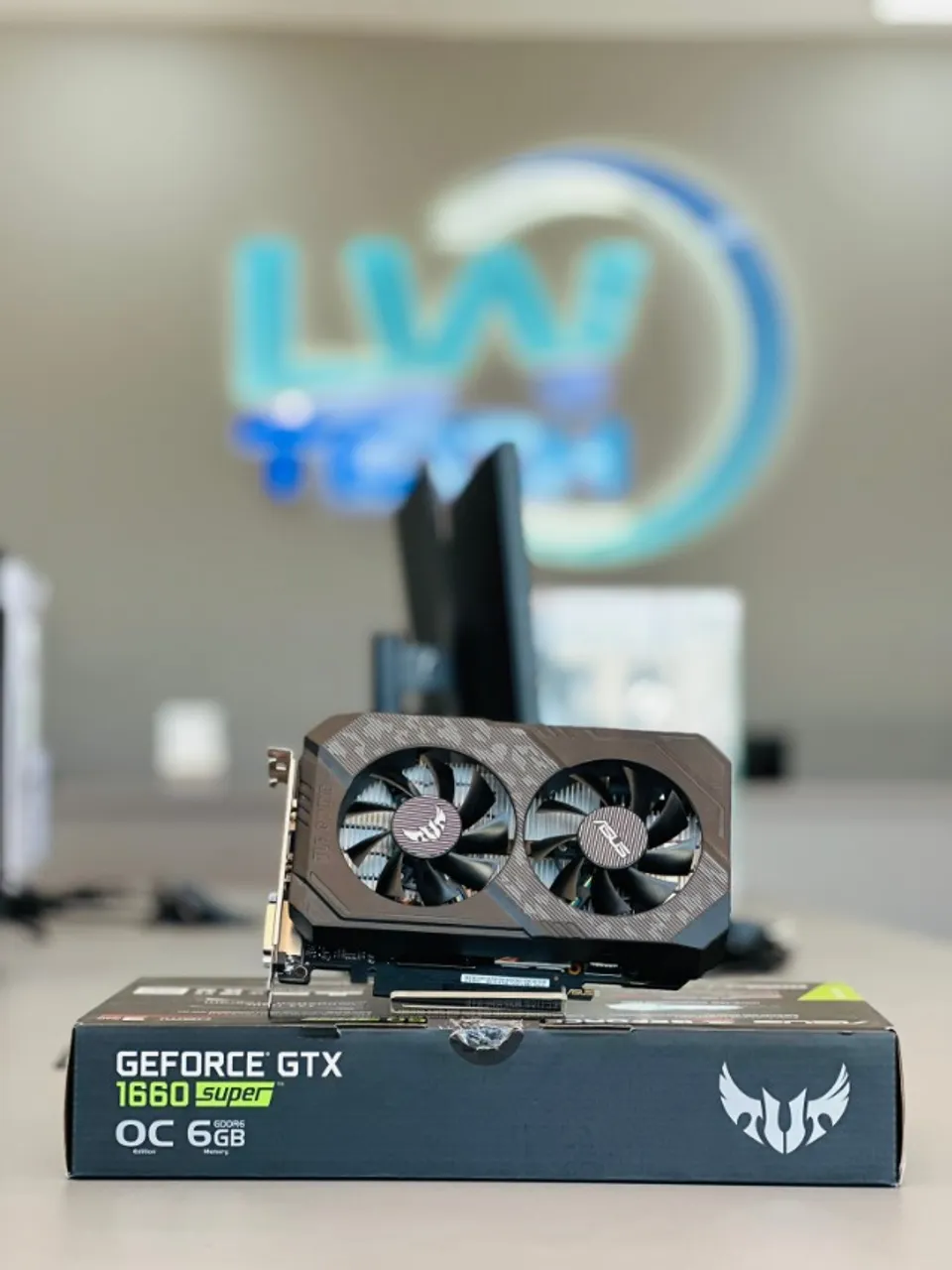Placa de vídeo ASUS TUF Gaming GTX 1660 Super 6GB - Loja LW Tech