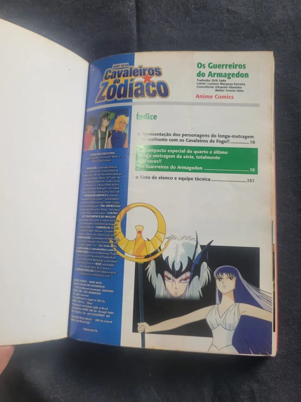 Mangá Saint Seya Cavaleiros do Armagedon . Coleção Anime Classics - Foto 2