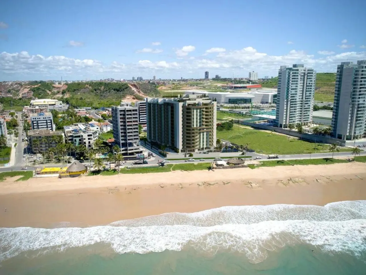 Varandas Mar do Norte, alto luxo, beira-mar, 144m², 03 suítes