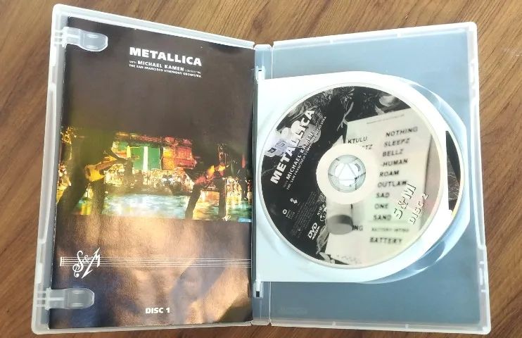 DVD Metallica S&M - Duplo - Foto 2