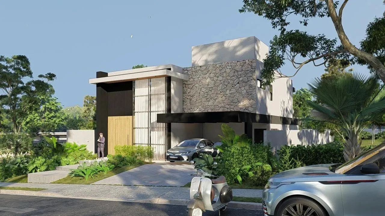 Casa para Venda em Rio das Ostras, Alphaville, 4 dormitórios, 4 suítes, 5 banheiros, 4 vag