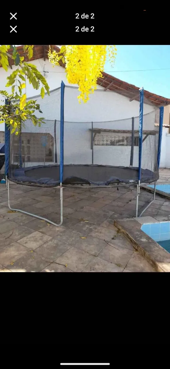 Cama elástica/ pula pula