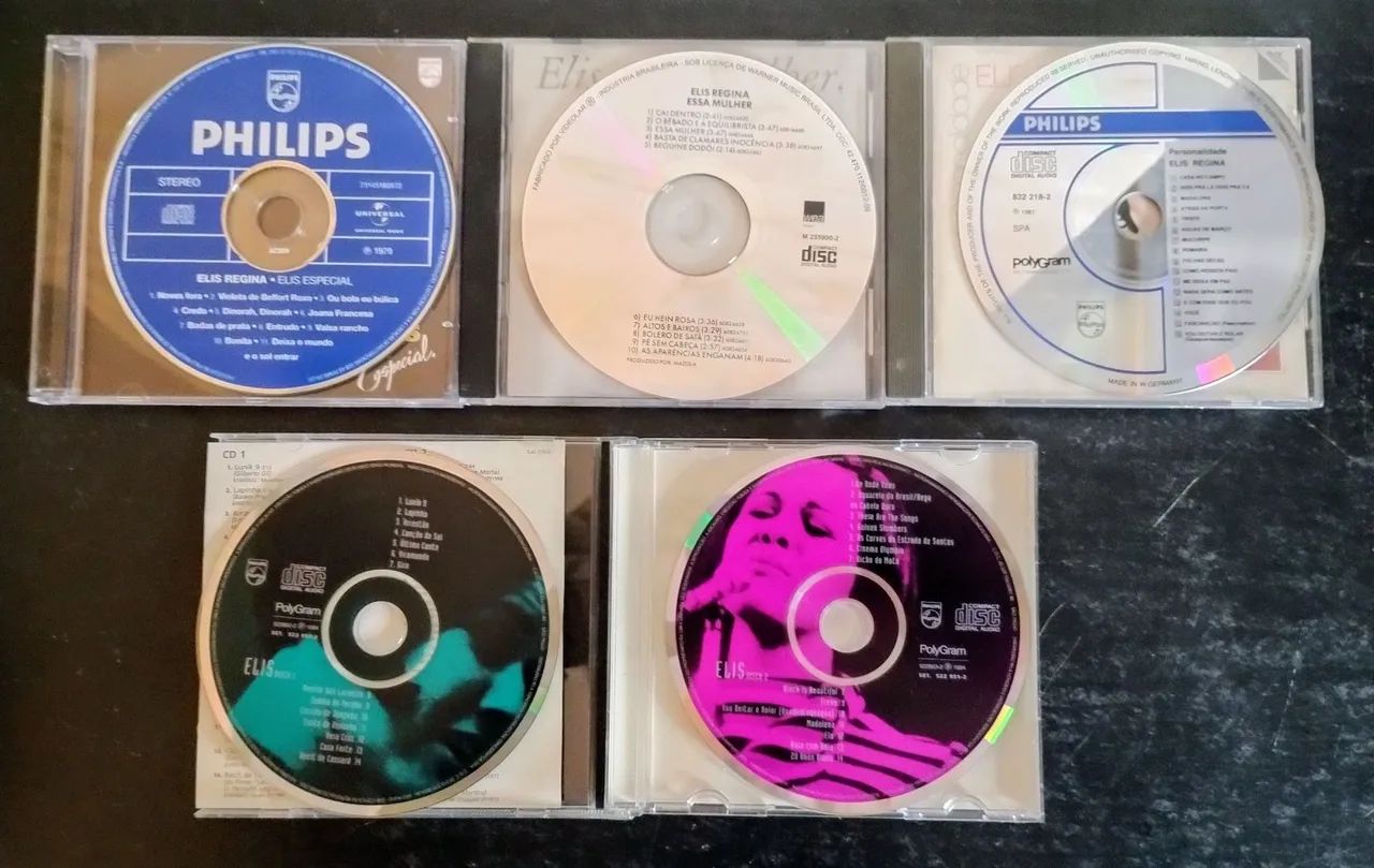 Kit 4 CDs da Elis Regina Especial (Um duplo) - Foto 3