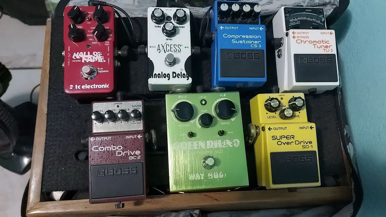 Pedais setup pedal