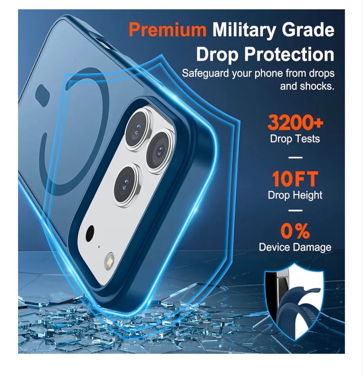 Capa Magnética para IPhone 17pro SUFFINE - Foto 3