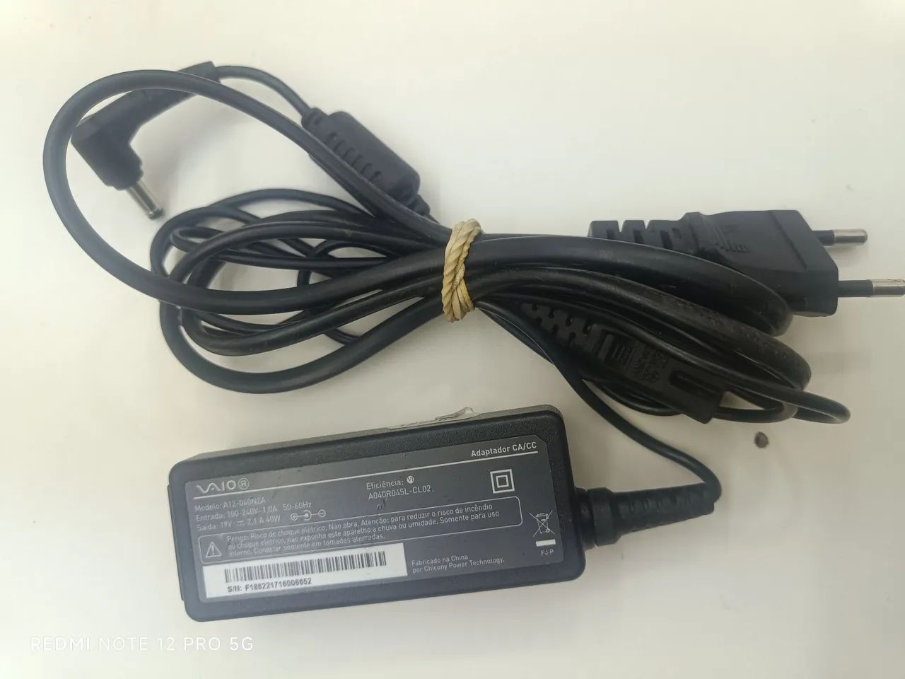 Fonte Sony vaio / notebooks positivos cce 