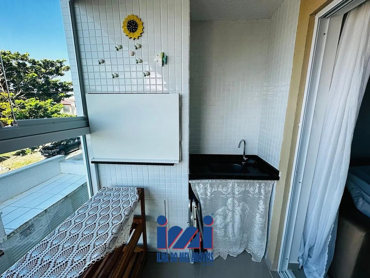 Apartamento com vista para o mar e churrasqueira - Foto 3