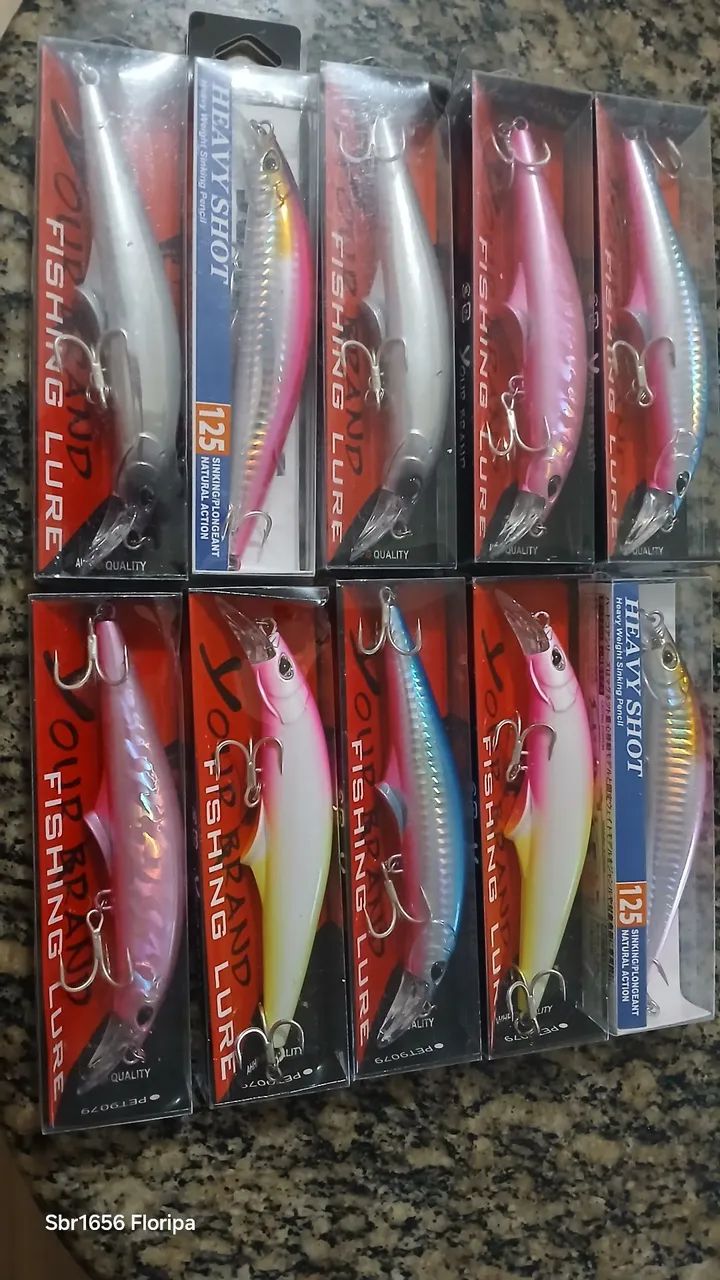 Iscas Artificiais 9093 Sinking 120mm 45g - Foto 6