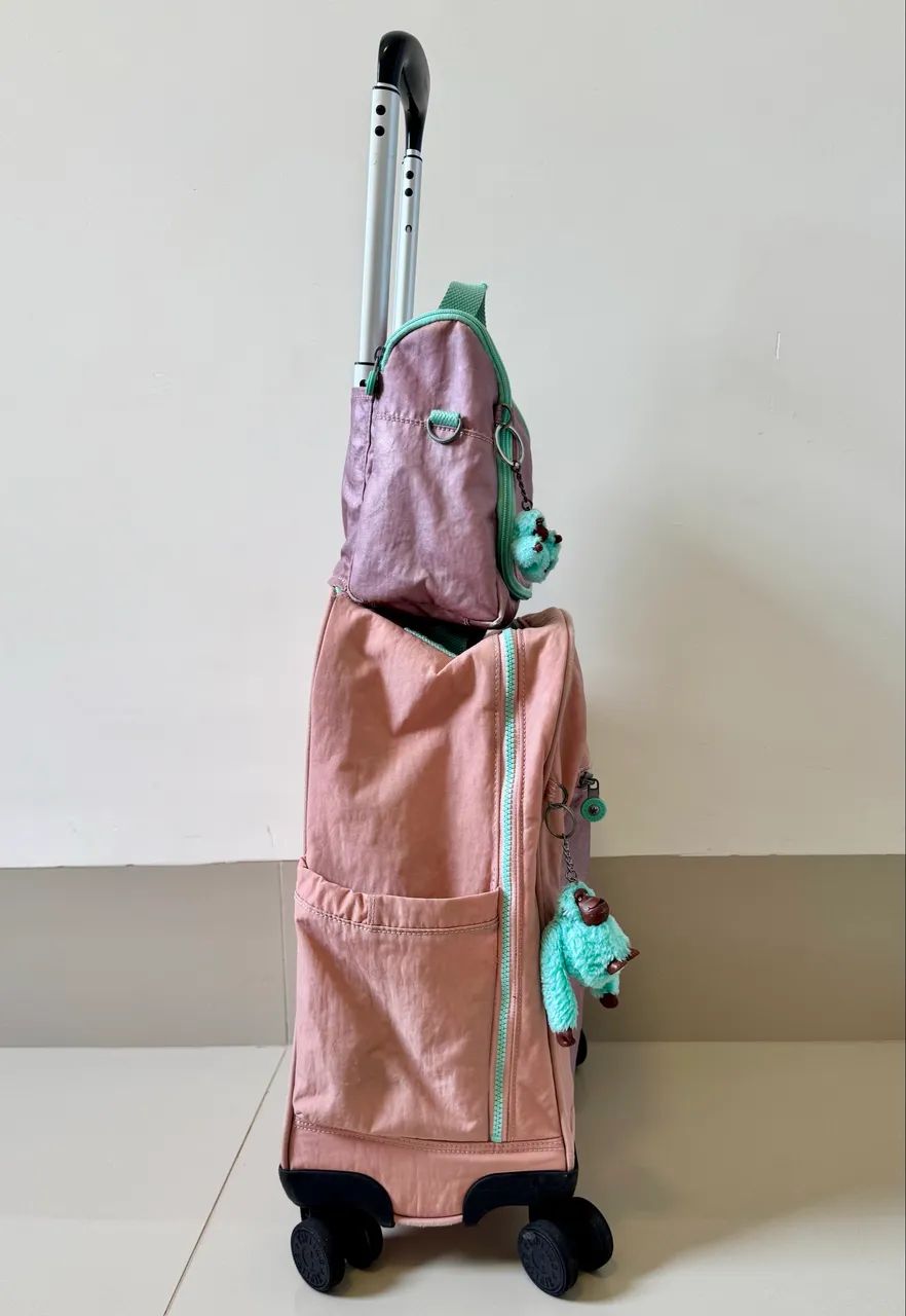 Mochila e lancheira Kipling ORIGINAL - Foto 2