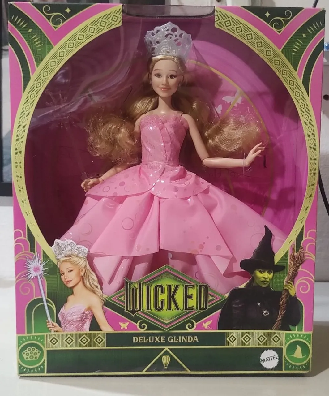 Boneca Glinda Wicked Deluxe (LACRADA)