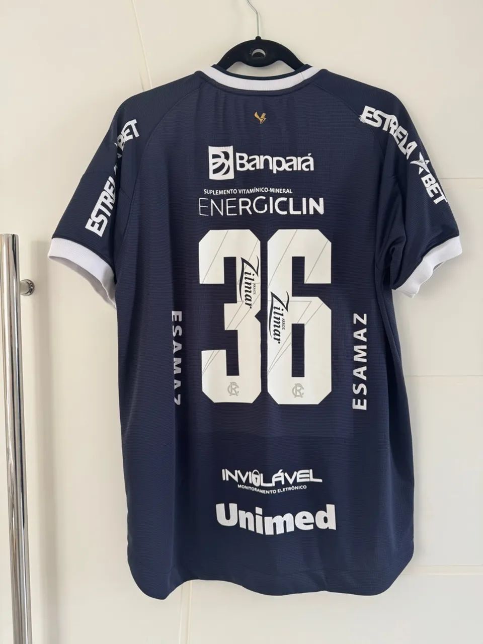 Camisa de futebol REMO de jogo - tamanho G - Foto 2