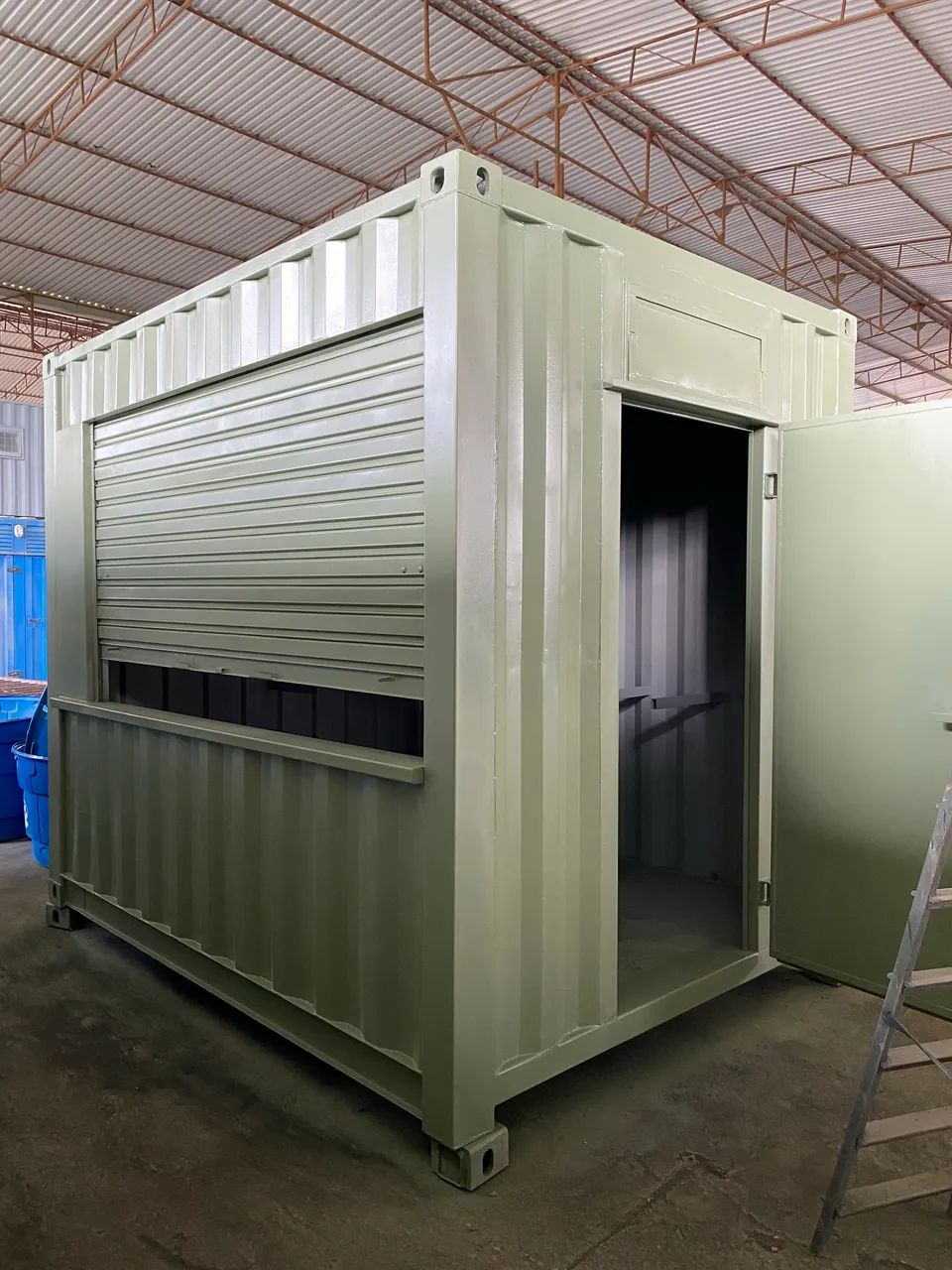 Container pronto para loja medindo 3m 