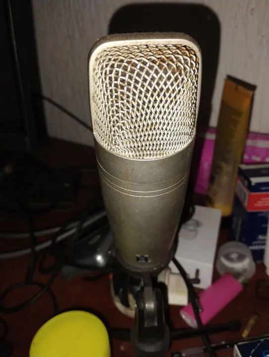 Microfone Condensador Profissional Samson 