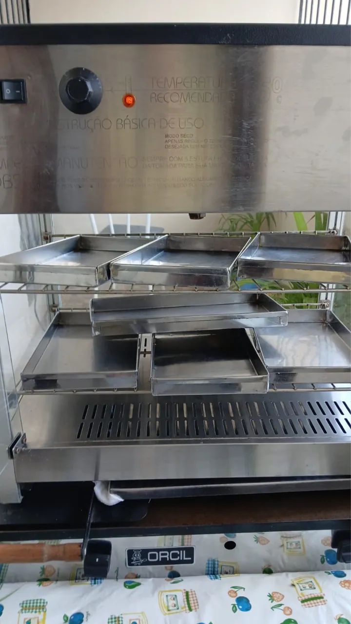 Estufa de lanches elétrica c/ 6 pratos - Foto 4