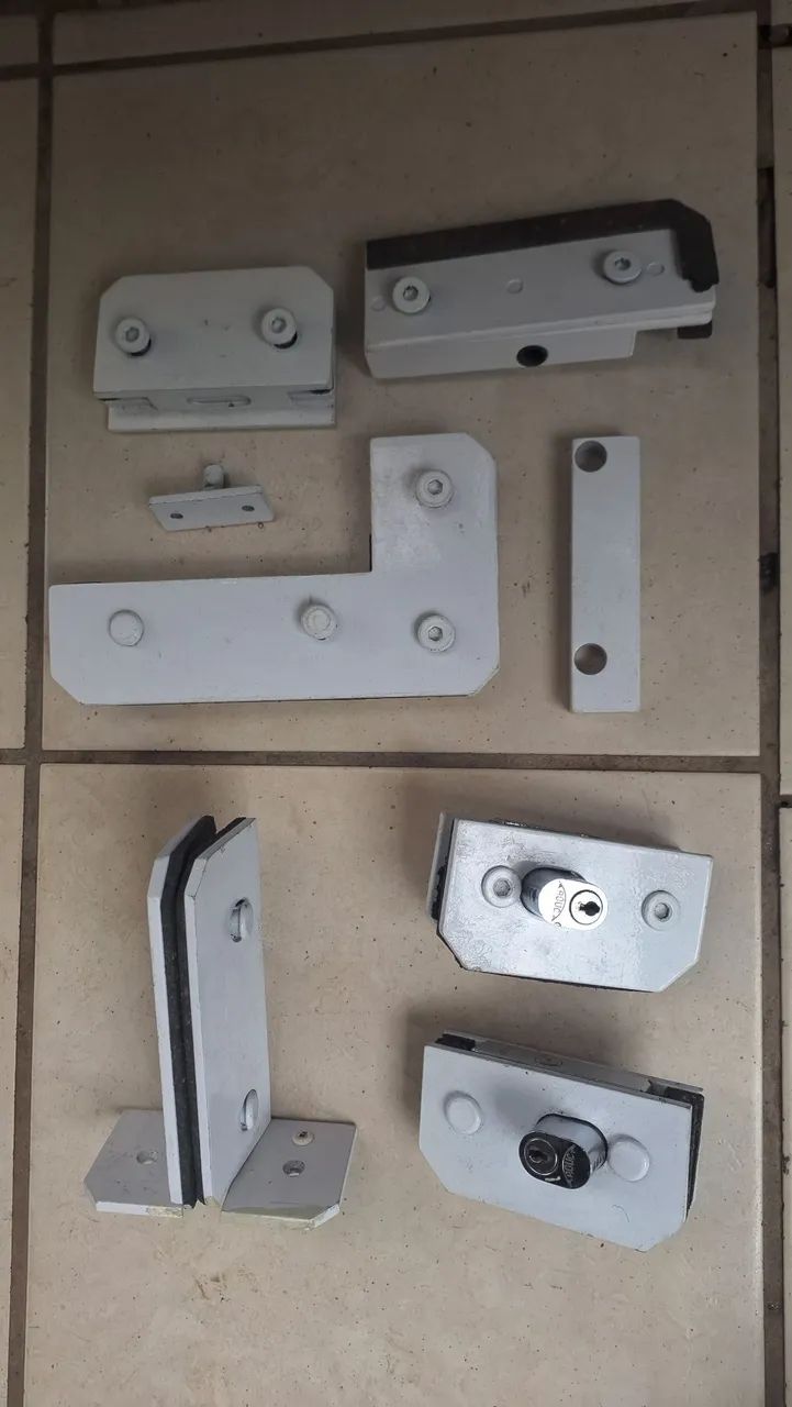 Ferragens para portas de vidro temperado - Foto 3