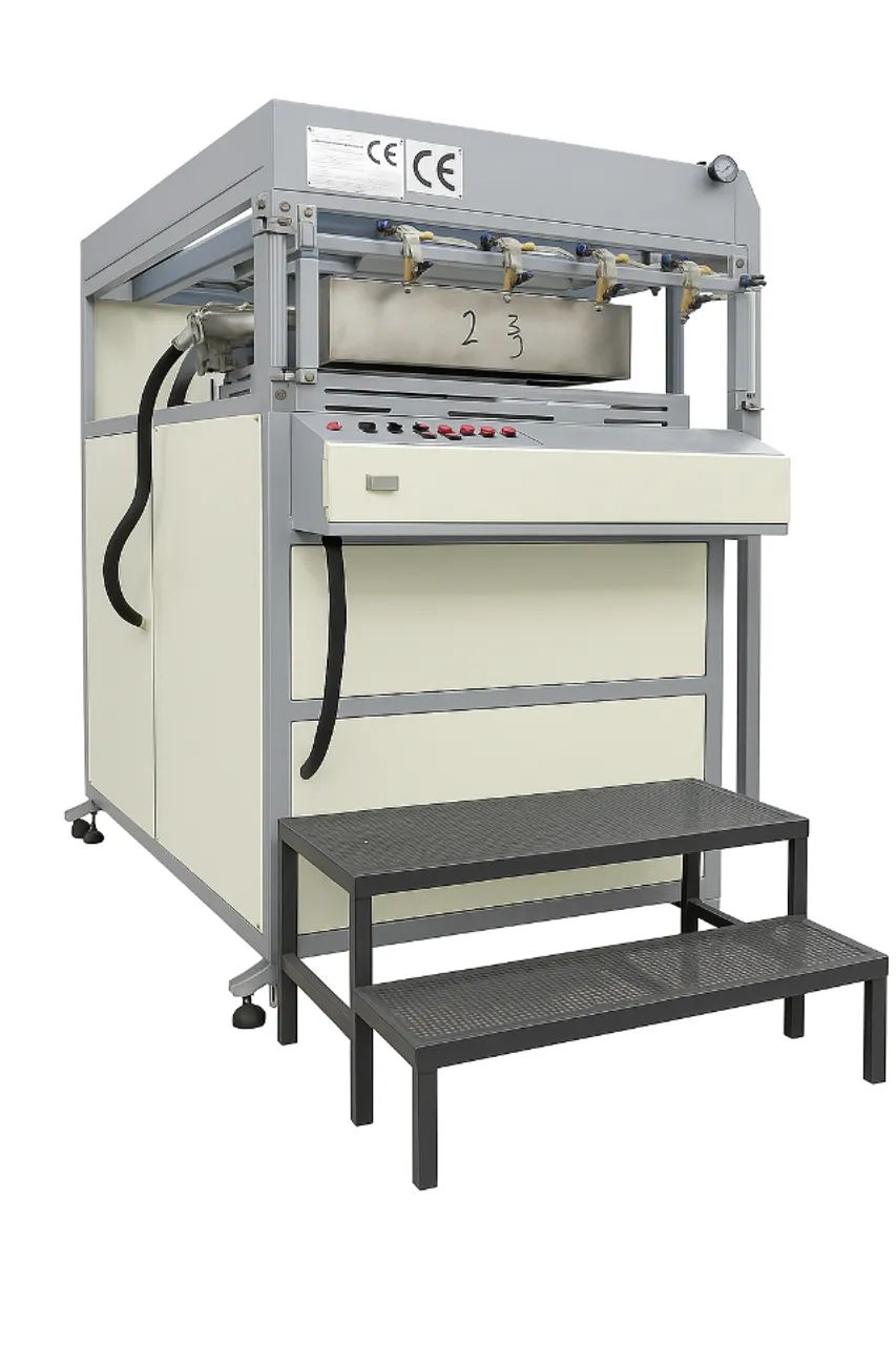 Máquina Vacuum Forming - Forno Duplo - CLP - NOVA  - Foto 5