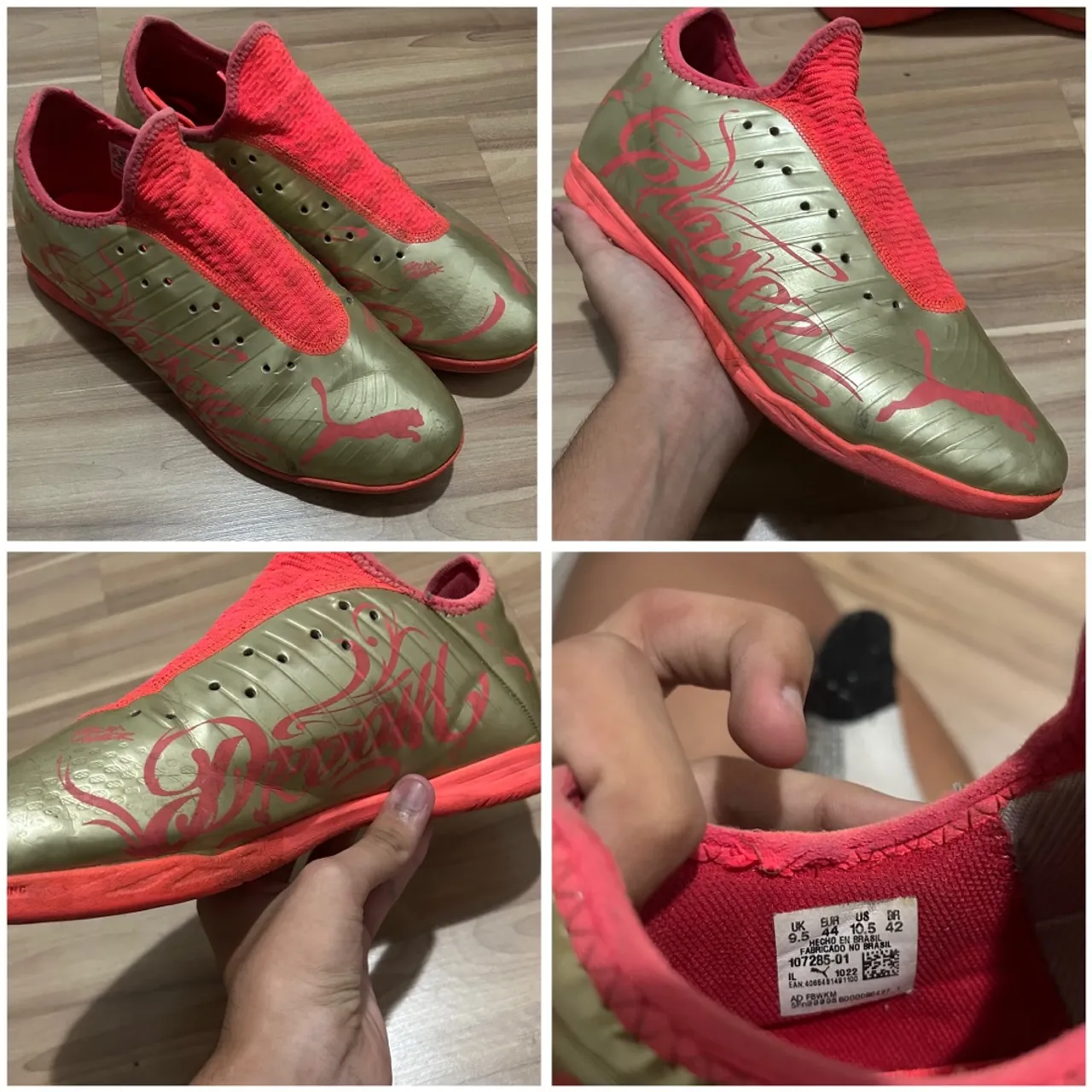 Chuteira futsal Neymar future z4.4