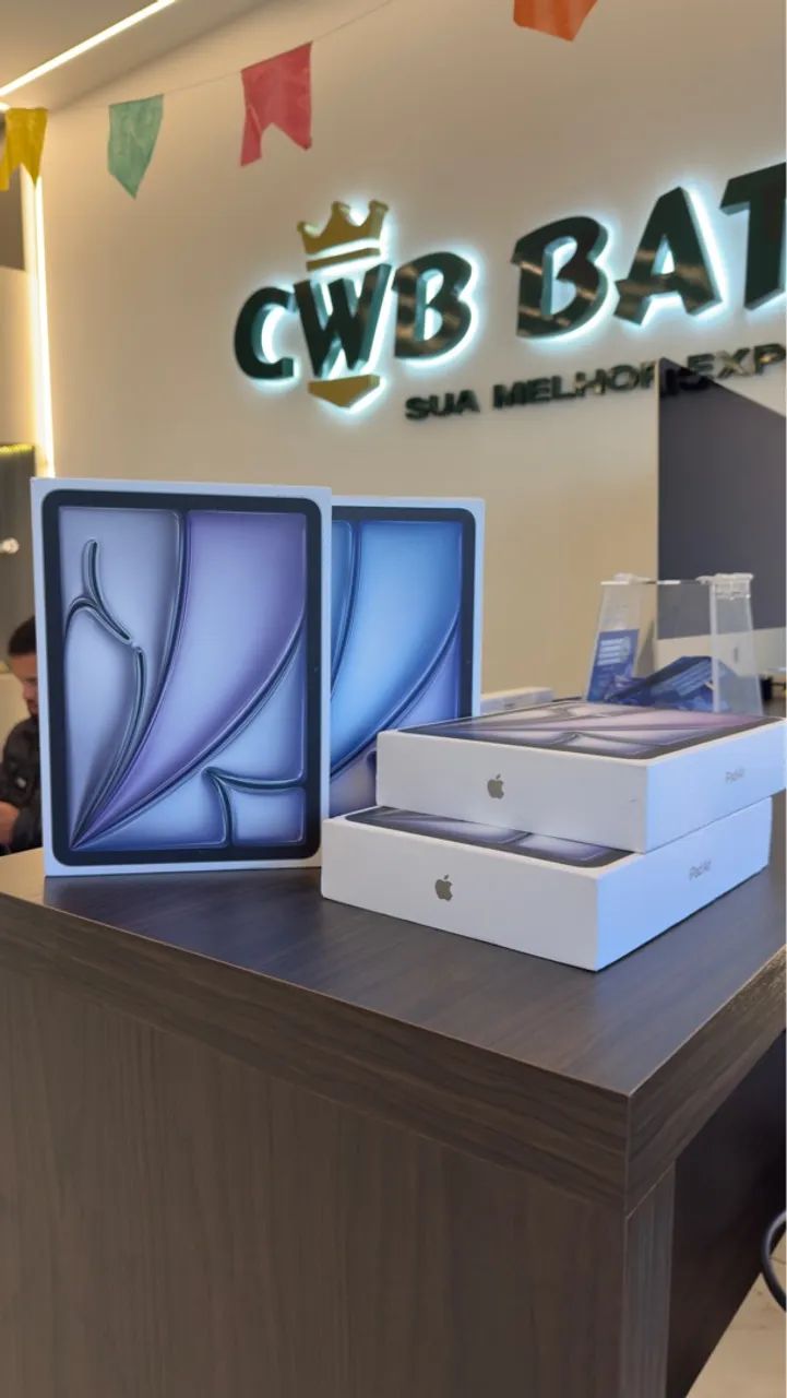 iPad AIR M3 11" 128GB - Novo à Pronta Entrega | Loja Física 