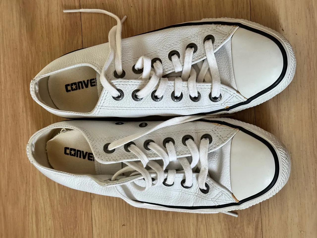 Tênis Converse All Star Branco - Couro original