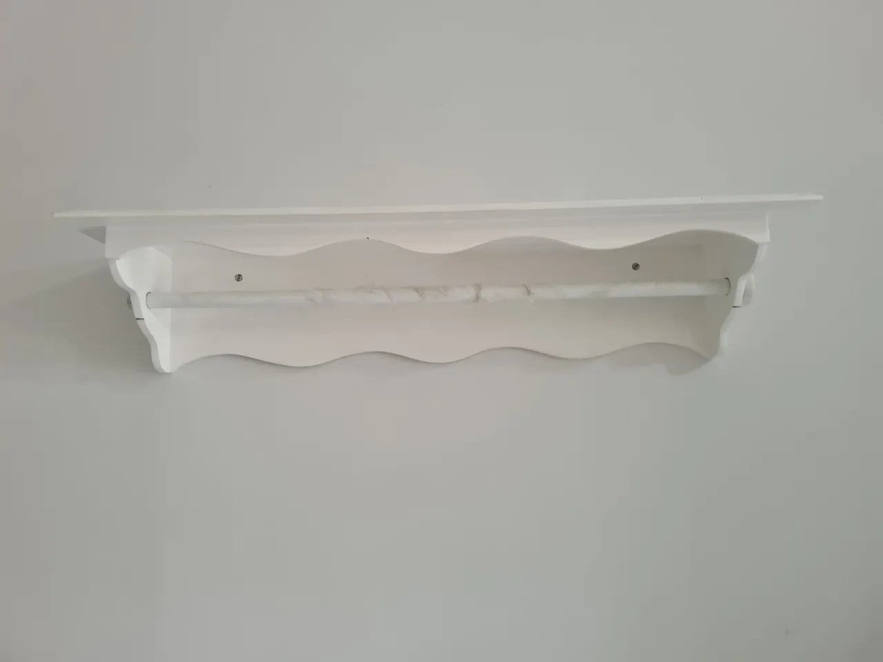 Prateleira de Parede Decorativa Branca