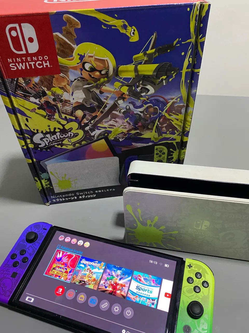 Nintendo Switch OLED Desbloqueado - Consoles de Vídeo Game